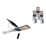 Lampara Solar Suburbana 100w Alumbrado Publico 3 Piezas