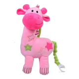 Cunero Musical Jirafa Rosa - Woody Toys - Art 60481