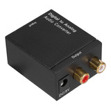 Optical Spdif Toslink Digital A Analógico Audio Convertidor