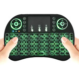 Mini Teclado Controle Sem Fio Para Tv Box Pc Led. Universal