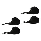 .. 4pcs Cap Chef Hat Bandana Sombrero De Camarero Usado En