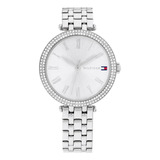 Reloj Para Mujer Tommy Hilfiger Natalie 1782719 Plateado