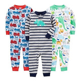 Ropa Para Bebe Paquete De 3 Pijamas Para Dormir Talla 4t