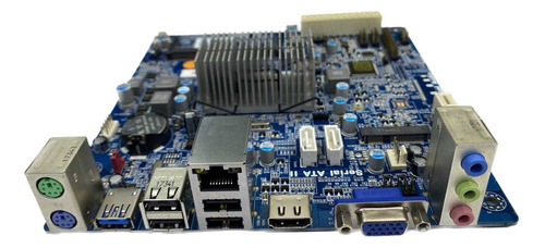 Placa Mãe Itx Ipx1800e2 Processador J1800 + 4gb Memoria Ddr3