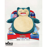 Pokémon Snorlax Snooze Action Peluche Con Sonido Y Vibración