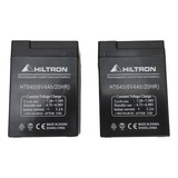 Batería Gel 6 V · 4 Ah Recarg - Hiltron Ht640 X 2 Unidades