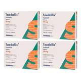 4 Cajas Taedallis Tadalafil Tableta 20 Mg Con 1 Tableta Cu