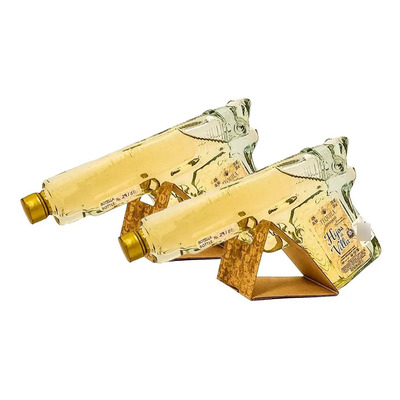 Duo Pack Tequila Hijos De Villa Escuadra Reposado 200ml | Meses sin interés