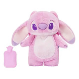 Guatero Peluche Stitch Rosado Novia Angel Envío Rápido