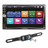 Pantalla Bluetooth 7 Pul Mirror Link Camara Retroceso 7 Leds