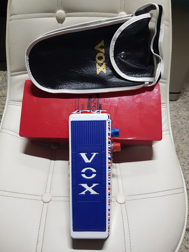 Pedal Vox V-847a Wah Union Jack -customizado P/colaterall Fx