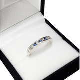 Anillo Plata 925 Con Cubic 1/2 Sin Fin Regalo Compromiso 