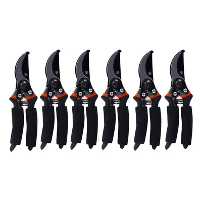Tijeras De Jardín Marca Aqupla De Alta Dureza Paq 6 Color Carbon Steel | Envío gratis