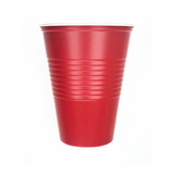 Vaso Plástico Rojo 500cc Americanos, Beerpong X 100 U