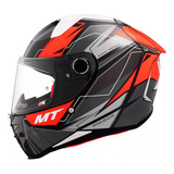 Casco Moto Mt Revenge 2 Xavi Vierge A5 Brillo Integral Vxv