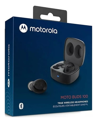 Auriculares In-ear Inalámbricos Motorola Buds 100 Negro