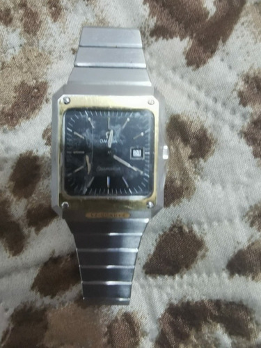 Relógio Omega Seamaster Com A Tige Quebrada Ouro E Aço 