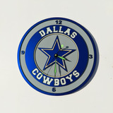 Reloj Pared Dallas Cowboys Vaqueros Nfl Regalo Personalizado