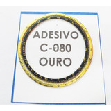 Decalque Citizen Duplo C080 Preto Com Ouro Duplo