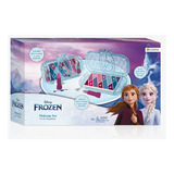 Juego De Maquillaje Makeup Frozen Caja Cristal