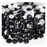 1440pzs Pedreria Cristal Diamantes Para Uñas Decoración Ss16 Color Negro Ss16 -3.8-4.0mm