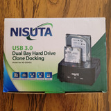 Nisuta Clone Docking Hdd/sdd 2.5 3.5 Usb 3.0