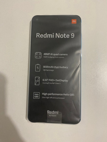 Xiaomi Redmi Note 9 Dual Sim 128 Gb Polar White 4 Gb Ram