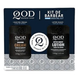 Kit Qod ( Loção Pós Barba 100g + Creme De Barba 100g )