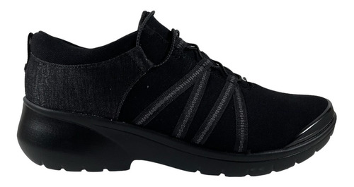 Zapatillas Bzees By Naturalizer Mujer Kinetic Negra Lavables