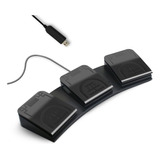 Pcsensor Pedal De Pie Usb Para Pc, Pedal De 3 Teclas, Inter.