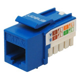 Conector Modular Jack Rj45 Enson Epro-jack5e-bl Serie Pro