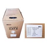 Cable Utp Cat6 Unifilar Cca 23awg Pvc Hansen