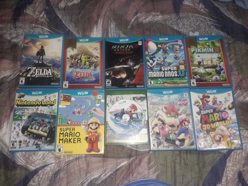 Variedad De Juegos Para Nintendo Wiiu Coleccion