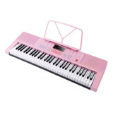 Teclado Musical Estudante Profissional 61 Teclas 300 Rit Usb