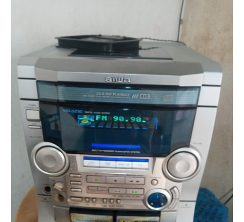 Aparelho De Som Aiwa Nsx-50 Funciona Radio Baixo.nao Funcion