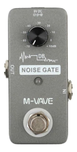 Noise Gate M-vave Pedal Para Guitarra O Bajo