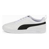 Tenis Puma Rickie Color Puma White/puma Black - Adulto 22.5 Mx