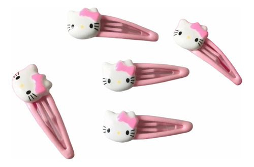 Set Pinches Clips Pinzas Pinzas Para El Cabello Hello Kitty