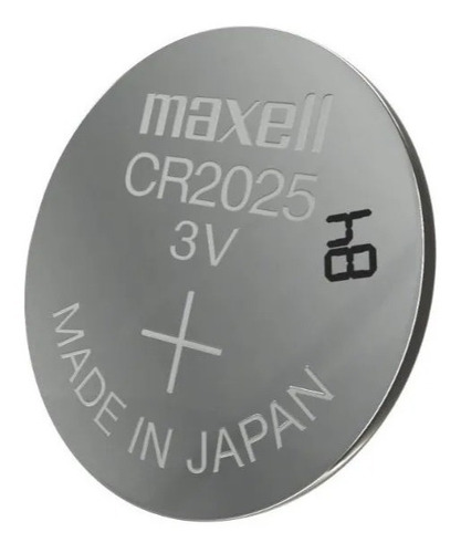 5 Pilas Maxell Cr2025 Tipo Botón Japonesa /3gmarket