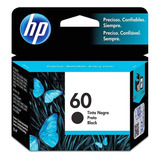 Cartucho Hp 60 Preto P/ Deskjet D1660 D2560 F4280 Envy D410a