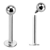 Labret Titanio Astm F 136 Body Piercing