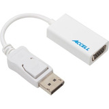 Adaptador Pasivo Accell Ultraav Displayport A Vga, Blanco (b