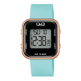 Reloj Q&q Digital Para Mujer M207j008y