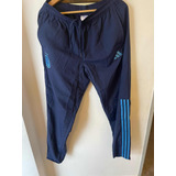 adidas Pantalón Afa Largo Azul Talle M Excelente Argentina