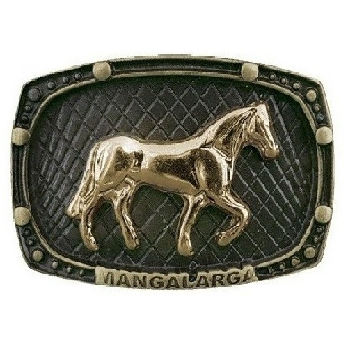 Fivela Country Mangalarga Cavalo Rustica Infantil 