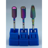 Kit De 3 Puntas Para Drill Pulidor De Uñas Tusteno Camaleón