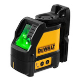 Nível Laser De Linhas Cruz Dewalt Dw088cg 50mts - Luz Verde