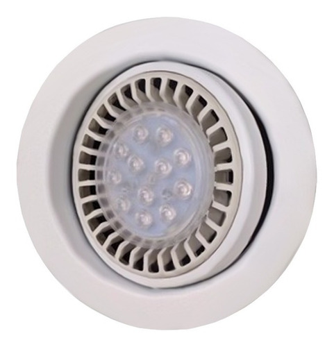 Pack X 10 Spot Embutir Ar111 Blanco Led 15w Gu10 220v