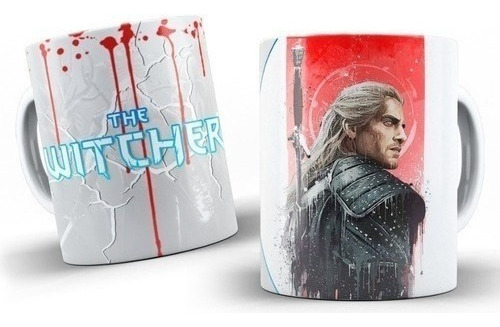 Kitplantillas Tazas The Witcher Sublimación