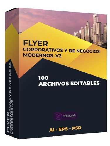 Pack Pro De 550 Flyers Corporativos Formato Psd (photoshop)